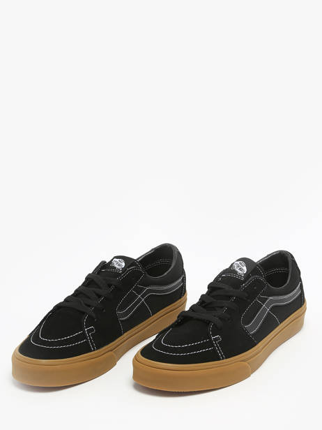 Sneakers Sk8-low In Leather Vans Black unisex 9QRCJJ other view 1