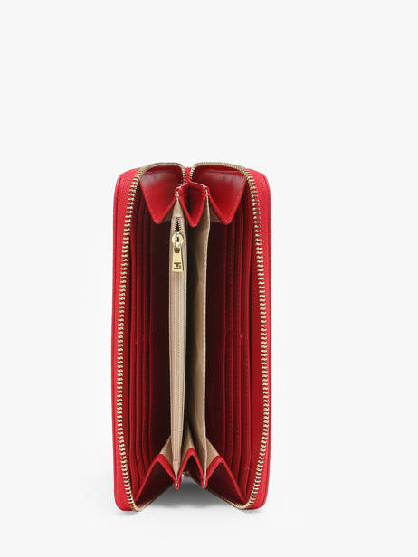 Wallet Ted lapidus Red jara TLMQ1501 other view 1