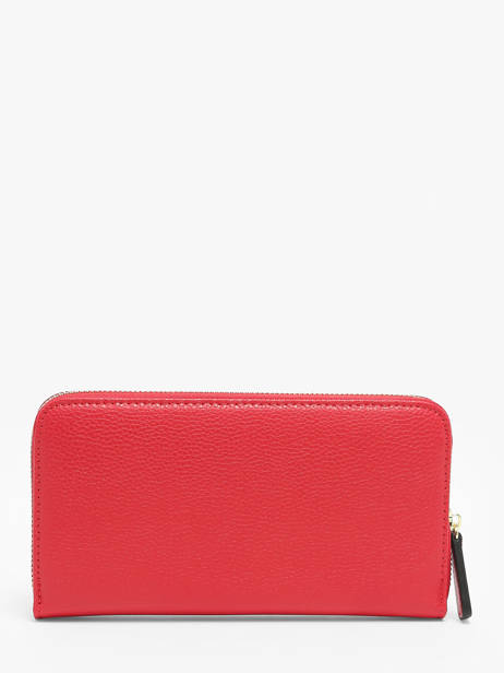 Wallet Ted lapidus Red jara TLMQ1501 other view 2