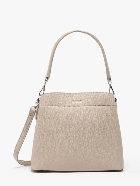 Ccrossbody Shoulder Bag Grained Miniprix Beige grained F8515