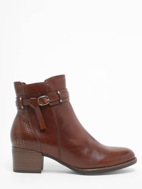 Boots In Leather Tamaris Brown women 43