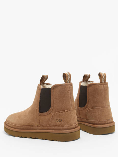 Boots Neumel Chelsea En Cuir Ugg Beige men 1121644 vue secondaire 2