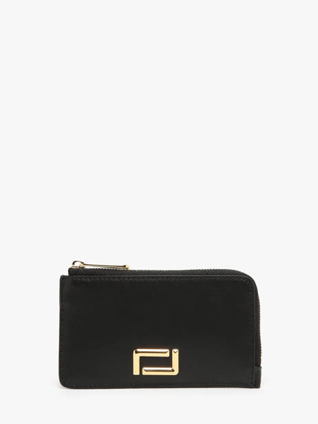 Porte-cartes Cuir Lancel Noir angele A13158