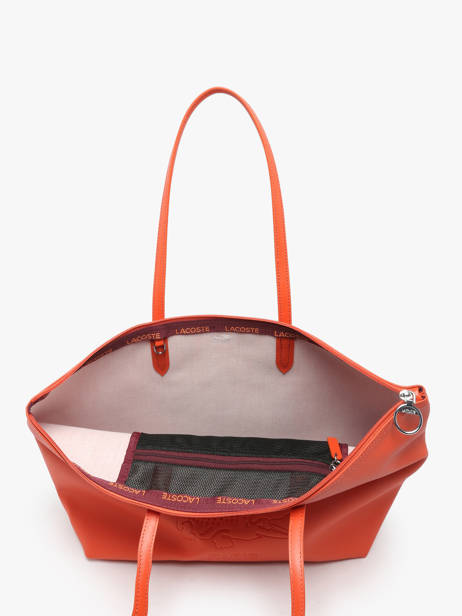 Shopping Bag L.12.12 Concept Lacoste Orange l.12.12 concept NF4747SJ other view 3