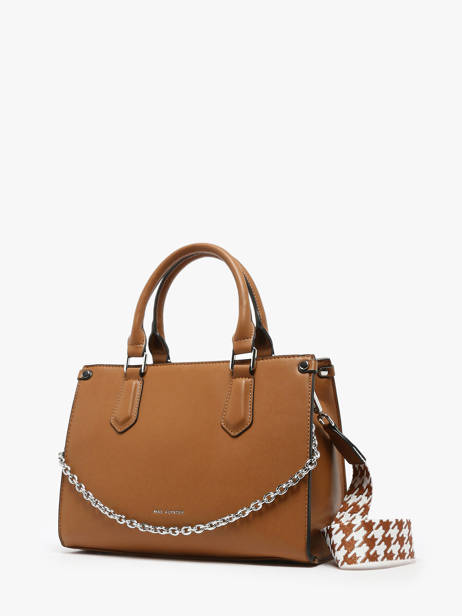 Sac PortÃ© Main Et BandouliÃ¨re Milan Mac alyster Marron milan 331 vue secondaire 2