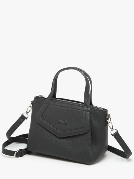 Leather Cacao Top-handle Bag Nathan baume Gray candy 6 other view 2