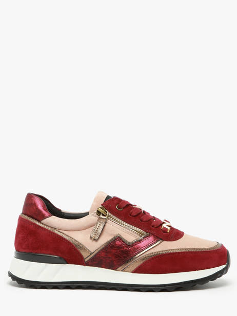 Sneakers In Leather Nathan baume Red women 242S0103