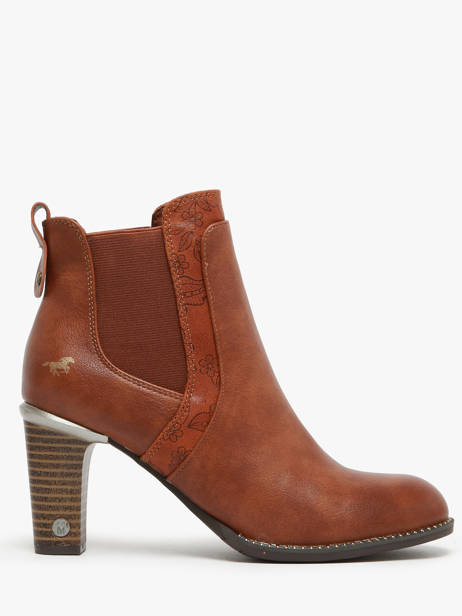 Heeled Boots Mustang Brown women 1470503