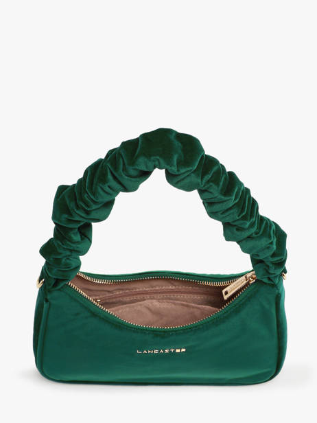 Shoulder Bag Velvet Chouchou Lancaster Green velvet chouchou 19 other view 3