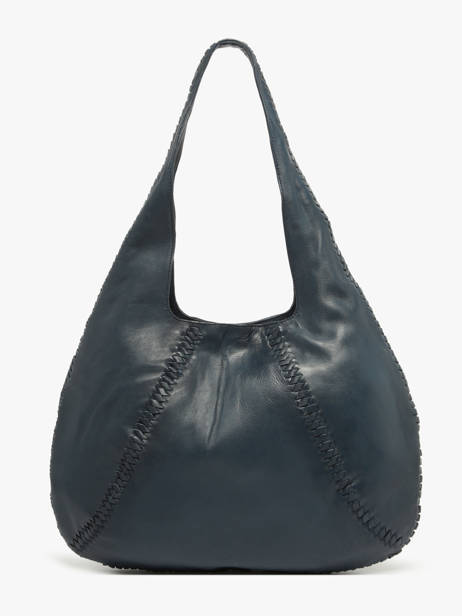 Shoulder Bag Milan Leather Basilic pepper Blue milan BMIL01 other view 4