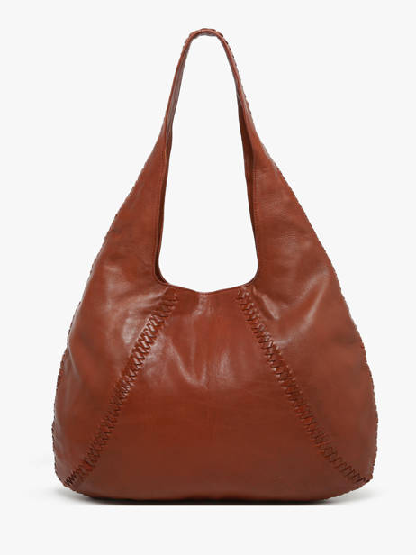 Shoulder Bag Milan Leather Basilic pepper Brown milan BMIL01
