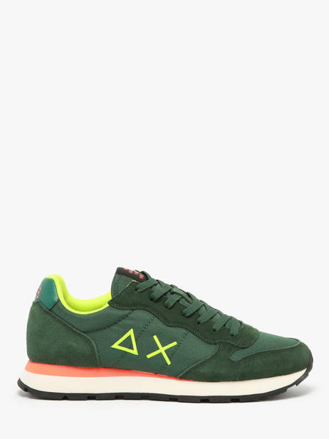 Sneakers Tom Fluo Sun68 Green men Z44102