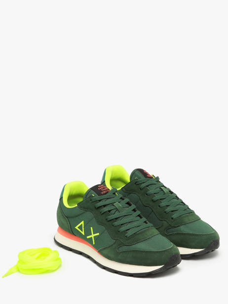 Sneakers Tom Fluo Sun68 Green men Z44102 other view 1