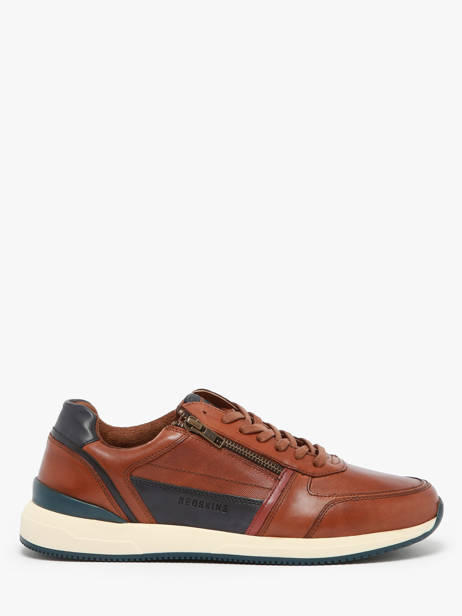 Sneakers Callias In Leather Redskins Brown men CALLIAS