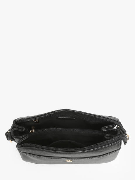 Shoulder Bag Luna Leather Hexagona Black luna 6820086 other view 3