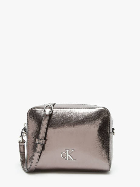 Shoulder Bag Minimal Mono Calvin klein jeans Silver minimal mono K612728