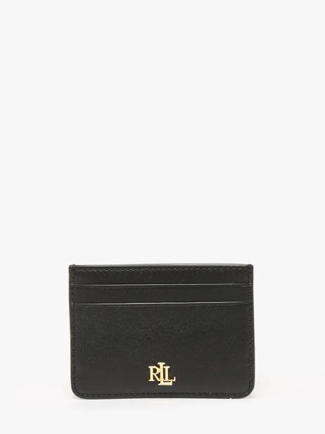 Porte-cartes Cuir Lauren ralph lauren Noir dryden 32876732