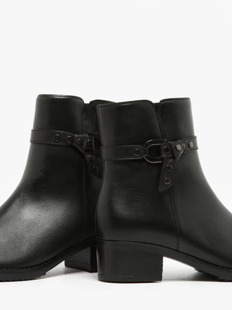 Boots En Cuir Gabor Noir women 27 vue secondaire 3