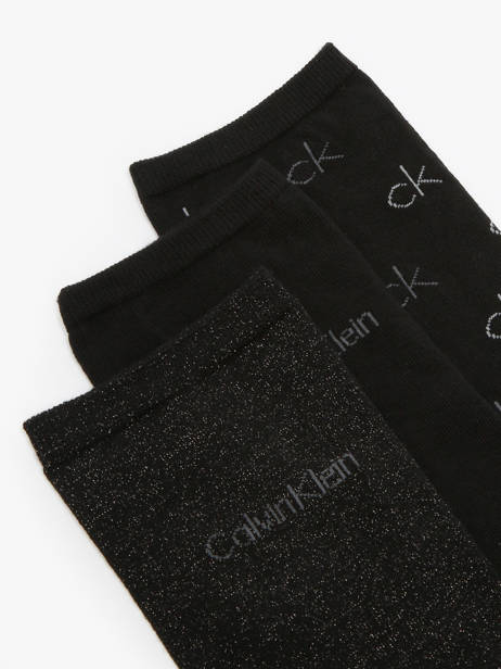 Socks Calvin klein jeans Black socks women 71229444 other view 1