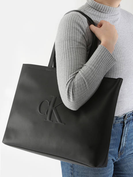 Shoulder Bag Sculpted Calvin klein jeans Black sculpted K612724 other view 1