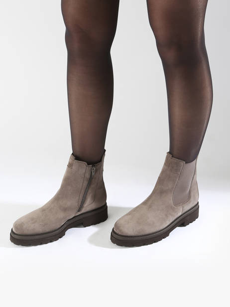 Chelsea Boots In Leather Gabor Brown women 10 other view 1