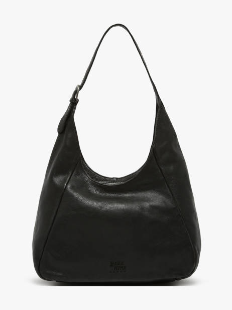 Shoulder Bag Barcelone Leather Basilic pepper Black barcelone BBAC06