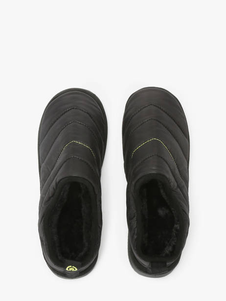 Slippers Isotoner Black men 98229 other view 3