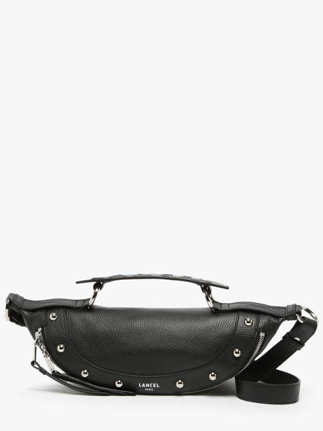 Crossbody Bag Origami Leather Lancel Black origami A13379