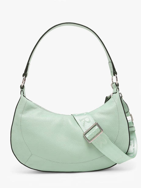 Medium Leather Altesse Shoulder Bag Etrier Green altesse EALT017M other view 4
