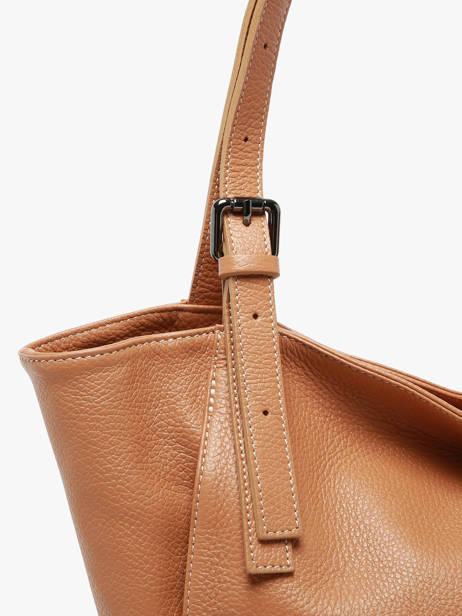 Handbag Caviar Leather Milano Brown caviar CA24066 other view 2