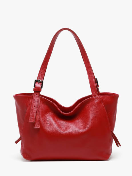 Shoulder Bag Caviar Leather Milano Red caviar CA24065