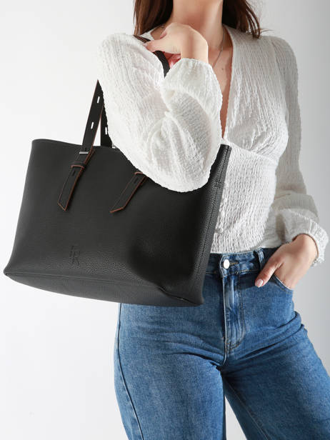 Shoulder Bag Cavalier Leather Etrier Black cavalier ECLR127M other view 1