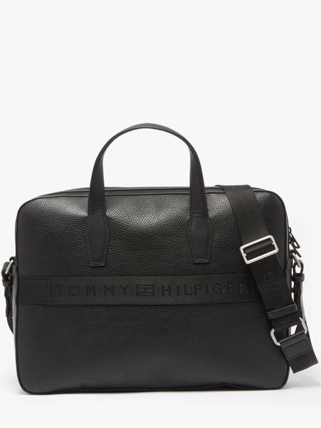 Business Bag Tommy hilfiger Black corporate AM13095 other view 3