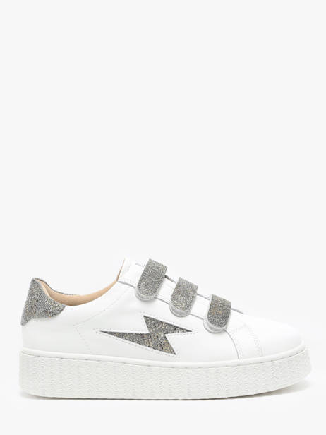 Sneakers Jane In Leather Vanessa wu Gray women BK2231AT