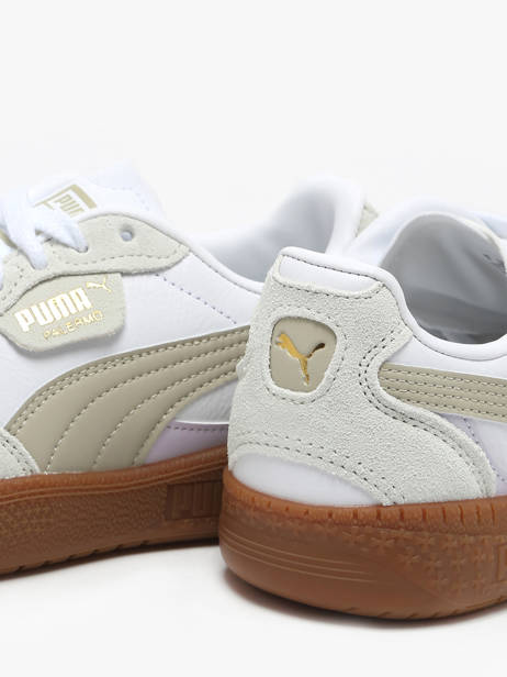 Sneakers Palermo Moda In Leather Puma White women 39772702 other view 3