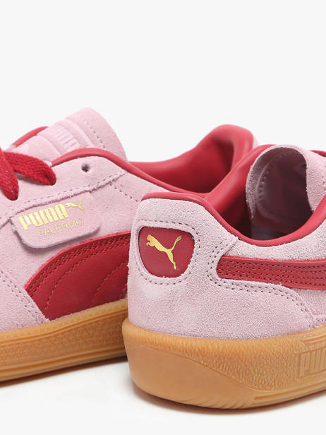 Sneakers Palermo In Leather Puma Pink women 39646350 other view 2