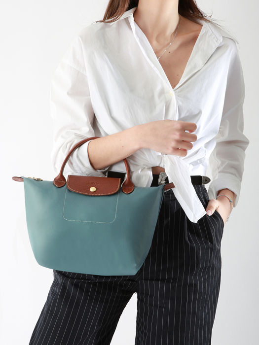 Longchamp Le pliage original Handbag Blue