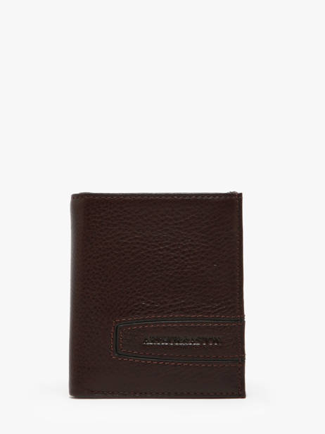 Leather Léon Wallet Arthur & aston Brown leon 988