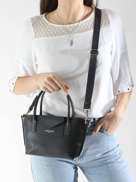 Sac Bandoulière Maya Cuir Lancaster Bleu maya 88 vue secondaire 1