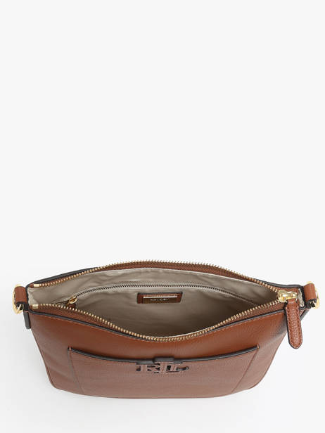 Sac Bandoulière Cameryn Cuir Lauren ralph lauren Marron cameryn 31970152 vue secondaire 3