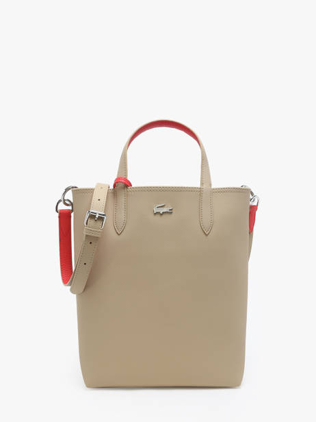 Reversible Anne Tote Bag Lacoste Beige anna NF2991AA