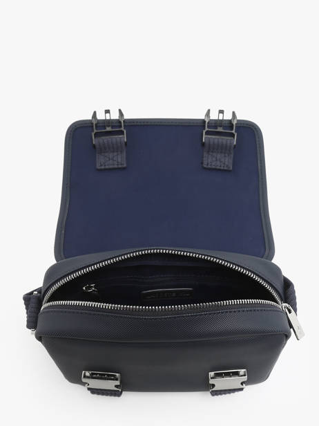 Crossbody Bag Lacoste Blue men's classic NH4858HC other view 2