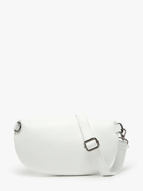 Leather Caviar Belt Bag Milano White caviar CA23111 other view 4