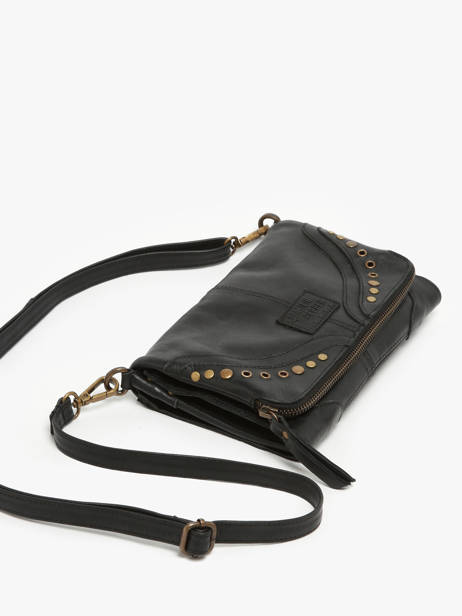 Shoulder Bag Glam Eyelet Leather Basilic pepper Black glam eyelet BGLE43 other view 2