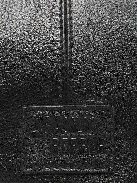 Shoulder Bag Glam Eyelet Leather Basilic pepper Black glam eyelet BGLE43 other view 5