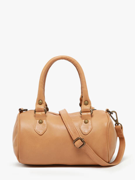 Sac Bandoulière Strappy Cuir Basilic pepper Marron strappy BSTR01 vue secondaire 5