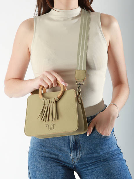 Crossbody Bag Camomille Woomen Green camomille WCAO1S other view 1