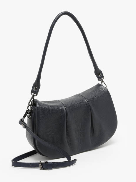 Crossbody Bag Caviar Leather Milano Blue caviar CA24116 other view 2