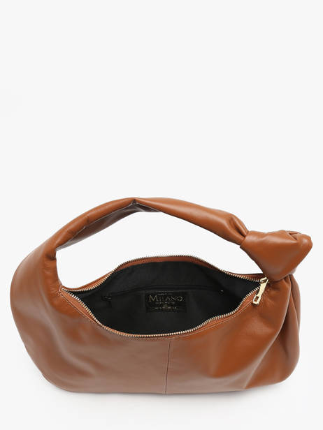 Shoulder Bag Sauvage Leather Milano Brown sauvage SA24114 other view 3