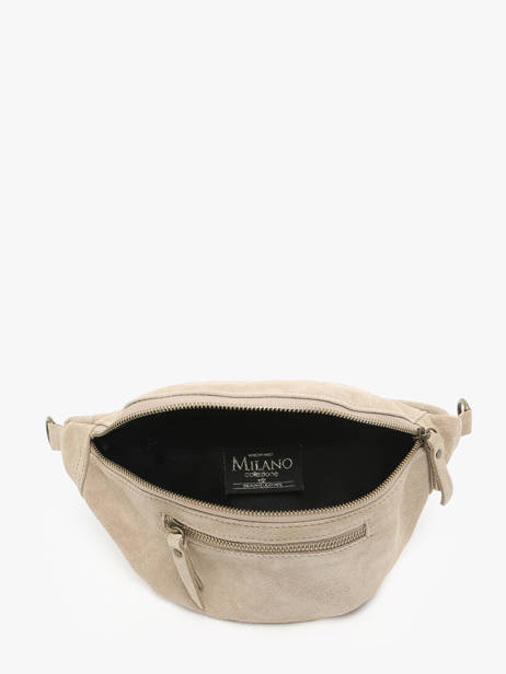 Belt Bag Milano Beige velvet VE24119 other view 3